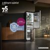 Liebherr ISKGN 5Z1ea3 Beépíthető kombinált hűtő, no-frost, 177 cm, E energiaosztály, Hűtő: 183 L, Fagyasztó: 70 L, Digitális kijelző