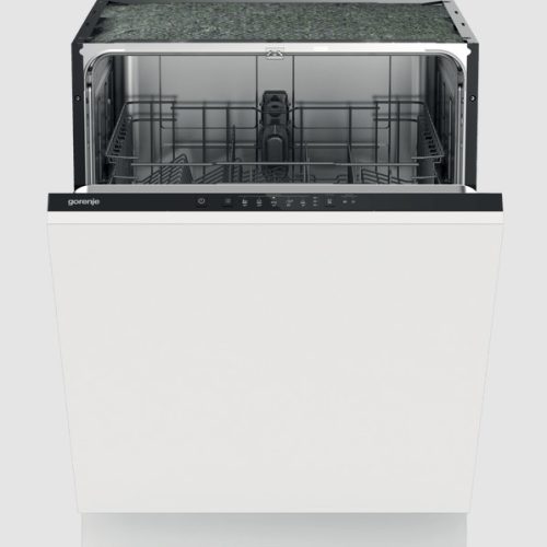 Gorenje GV62040 Beépíthető mosogatógép, teljesen integrált, 60 cm széles,13 teríték, 5 program, öntisztító szűrő, AquaStop, gyorsprogram, intenzív program, 47 dB(A),3 év garancia