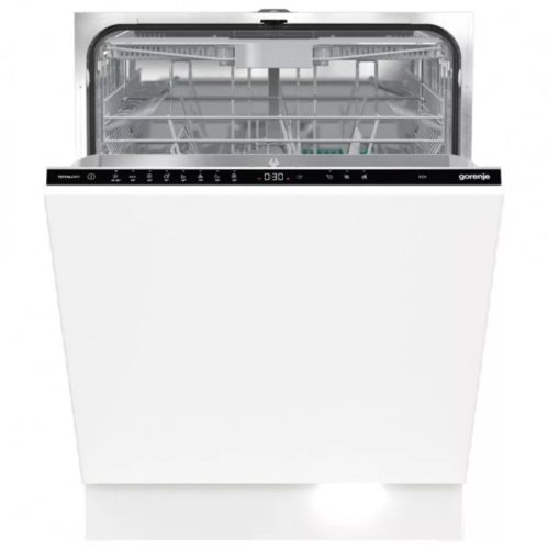 Gorenje GV663D60 Beépíthető mosogatógép, teljesen integrált, 60 cm széles,16 teríték, TotalDry, 8 program, evőeszköztartó tálca, SpeedWash, Higiénia program, 44dB(A),3 év garancia