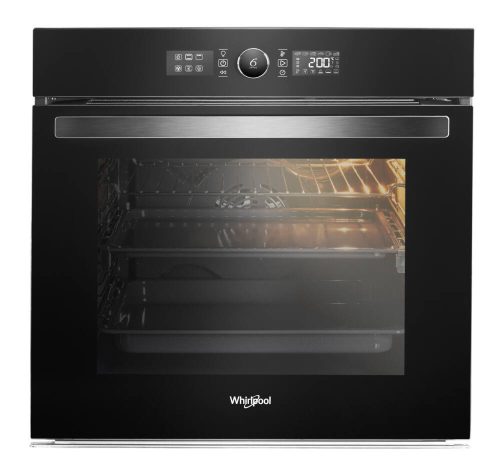 Whirlpool AKZ9 6230 NB beépíthető sütő, 73 L, 6. érzék funkció, grill, C energiaosztály, fekete