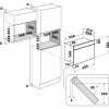 Whirlpool W9 MN840 IXL beépíthető mikrohullámú sütő, inox