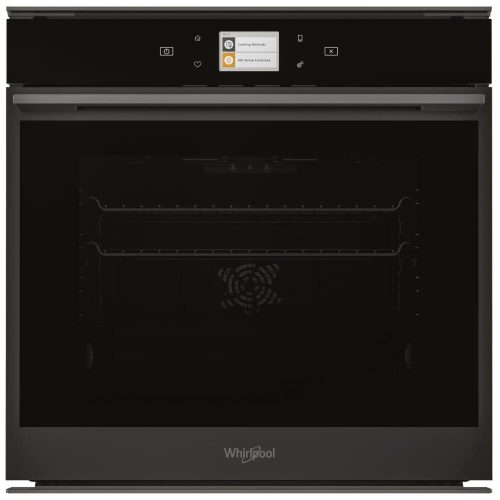 Whirlpool W9 OM2 4S1 P BSS beépíthető sütő, fekete, 13 funkció, digitális kijelző, 71 L, teleszkópos sütősín, pirolitikus