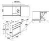 Whirlpool W9 OM2 4S1 P BSS beépíthető sütő, fekete, 13 funkció, digitális kijelző, 71 L, teleszkópos sütősín, pirolitikus