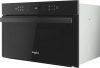 Whirlpool AMW 6440 FB beépíthető mikrohullámú sütő, fekete, 31 liter, 6. Érzék funkciók, mikrohullám teljesítmény 1000W, CRISP, grill (800W), érintőszenzoros vezérlés, digitális kijelző 