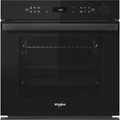 Whirlpool AKZ9S 8270 FB Beépíthető gőzsütő, fekete, 73 L, A+, 6. érzék funkció, hőlégbefúvás, pirolitikus és hidrolitikus tisztítás