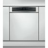 Whirlpool WBO 3T133 PF X külső vezérlőpaneles, 60 cm-es beépíthető mosogatógép, inox