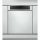 Whirlpool WBO 3T133 PF X külső vezérlőpaneles, 60 cm-es beépíthető mosogatógép, inox