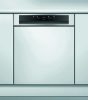 Whirlpool WBC 3C26 X külső vezérlőpaneles, 60 cm-es beépíthető mosogatógép, inox