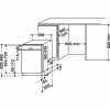 Whirlpool WBC 3C26 X külső vezérlőpaneles, 60 cm-es beépíthető mosogatógép, inox