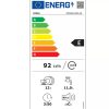 Midea MFD60S120X-HR Szabadonálló mosogatógép, 12 teríték, 11 L fogyasztás, 6 program, 49 db zajszint, E energiaosztály, Alsó evőeszköztartó kosár, 60 cm, Digit. kijelző